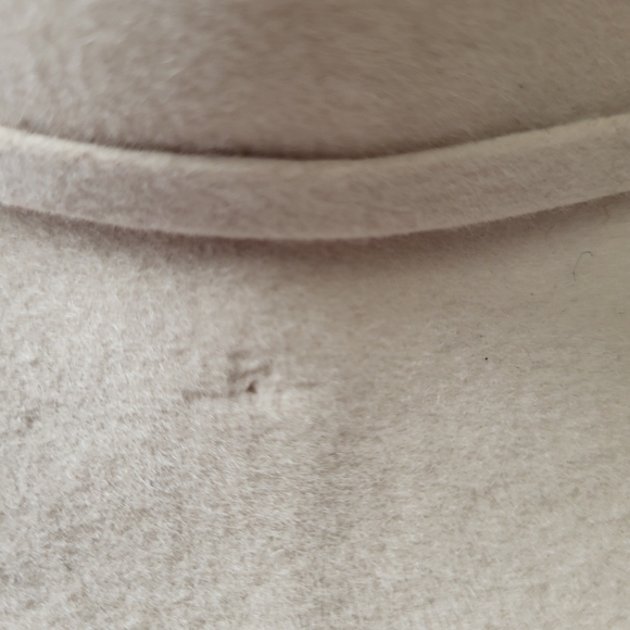 VTG Henry Pollak Wool Bucket Hat Saks Fifth Ave Cream Betmar - Picture 5 of 15